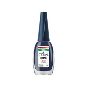 Esmalte Retrô 8ml Jeans Cremoso Colorama