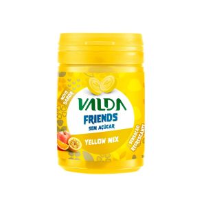 Valda Friends Pote 50g Sabor Frutas Amarelas Mentoladas Eurofarma