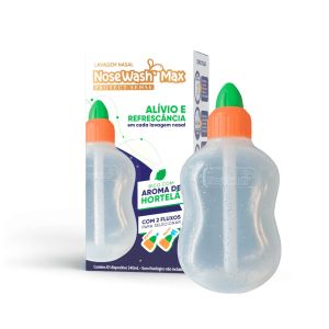 Dispositivo Para Lavagem Nasal 240ml Nosewash Max Protect Sense