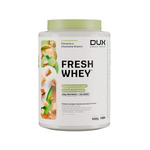 Fresh Whey 900g Sabor Pistache E Chocolate Branco Dux Human Health
