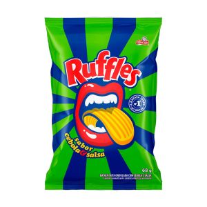 Batata Frita Ondulada Ruffles 68g Cebola E Salsa Elma Chips