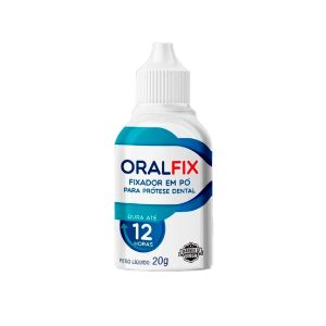 Fixador Em Pó Para Prótese Dental 20g Oralfix