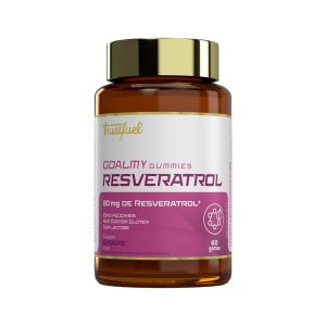 Resveratrol Goalmy Gummies Sabor Grape Uva 60 Unidades Trustfuel
