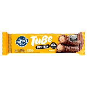 Barra De Proteína Tube Protein 38g Paçoca Nutry
