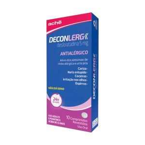 Deconlerg 5mg 10 Comprimidos Revestidos Aché