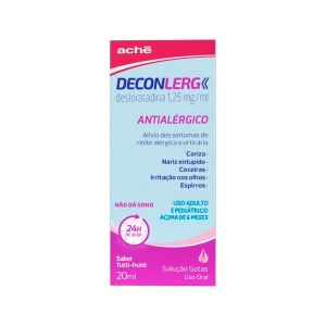 Deconlerg 1,25mg/ml Gotas 20ml Tutti-Frutti Aché