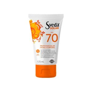 Protetor Solar Facial E Corporal Fps70 125ml Sveda Solar