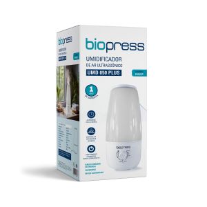 Umidificador De Ar 1,6l Branco Biopress