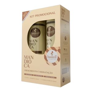 Promopack Shampoo e Condicionador Haskell Mandioca 300Ml Cada