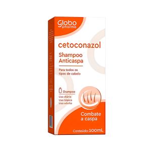 Cetoconazol Shampoo Anticaspa 100ml Genérico Globo