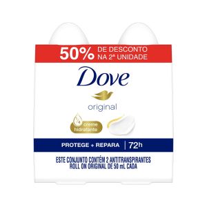 Kit Desodorante Antitranspirante Roll On 50ml Original Dove