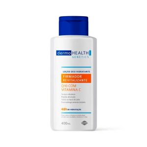 Loção Deo Hidratante Firmador Revitalizante 400ml Q10 Vitamina C Dermo Health Genetics