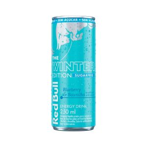 Energético 250ml The Winter Edition Sugarfree Bluberry E Baunilha Red Bull