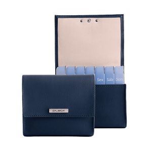 Porta Comprimidos Semanal Pilbox Maxi Azul