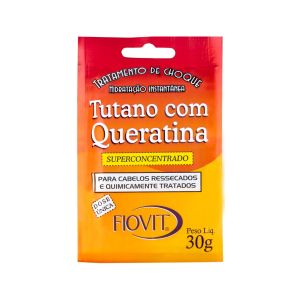 Creme De Tratamento De Choque 30g Tutano E Queratina Fiovit