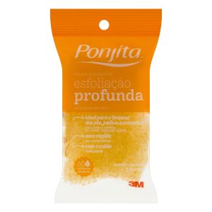 Esponja para Banho Esfoliação Profunda Ponjita