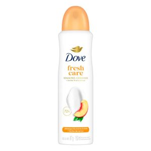 Desodorante Antitranspirante Aerossol Dove Fresh Care Pêssego e Leite de Arroz 72h 150ml