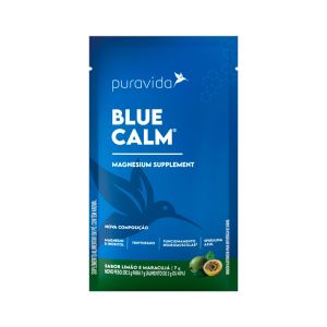 Suplemento Alimentar Blue Calm 7g Limão E Maracujá Puravida