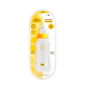 Mamadeira João E Maria Bico Orto Fluxo Médio 240ml Cimed