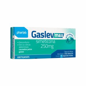 Gaslev Max 250mg 10 Cápsulas Pharlab