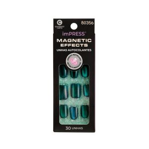 Unhas Autocolantes Impress Magnetic Effects Better Things 30 Unidades Kiss New York