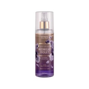 Body Splash Midnight Violet Blooming Colection Maçã Violeta E Âmbar 200ml Kiss New York