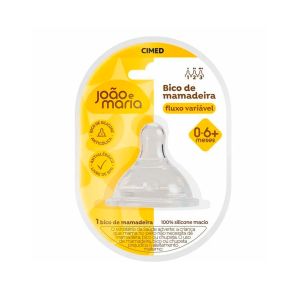 Bico De Mamadeira João E Maria Orto Fluxo Variável Cimed
