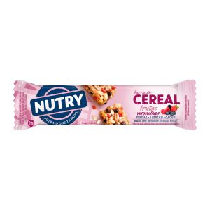 Barra De Cereal Frutas Vermelhas 22g Nutry