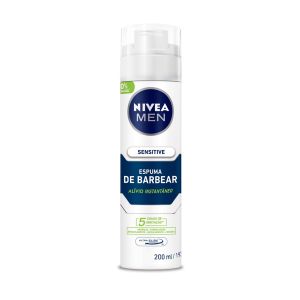 Espuma de Barbear Nivea Sensitive For Men 200ml