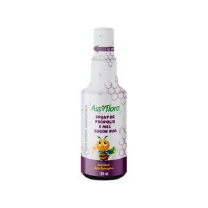 Spray De Própolis E Mel Kids Sabor Uva 30ml Assiflora