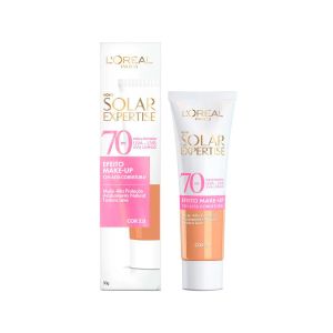 Protetor Solar Facial L'Oreal Paris Solar Expertise Efeito Make-up Fps70 Cor 2.0 30g