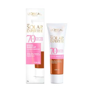 Protetor Solar Facial L'Oreal Paris Solar Expertise Efeito Make-up Fps70 Cor 5.0 30g