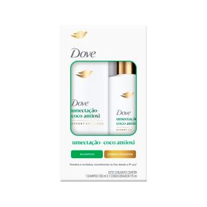 Kit Dove Umectação + Coco Antioxi Shampoo 350ml + Condicionador 175ml