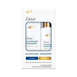 Kit Dove Reconstrução + Aminoácido Shampoo 350ml + Condicionador 175ml