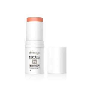 Protetor Solar Dermage Photoage Stick Color Mineral Fps60 Cor Médio 16g