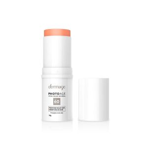 Protetor Solar Dermage Photoage Stick Color Mineral Fps60 Cor Nude 16g