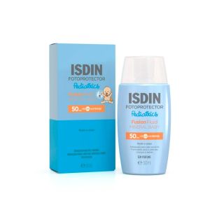 Protetor Solar Isdin Fotoprotetor Pediatrics Fusion Fluid Mineral Baby Fps50 Sem Perfume 50ml