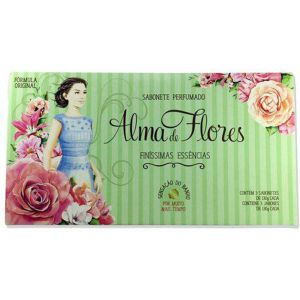 Estojo Alma de Flores 03 Sabonetes Perfumados