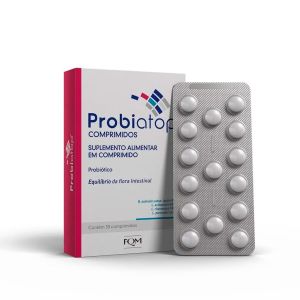 Suplemento Alimentar Probiatop 30 Comprimidos Fqm