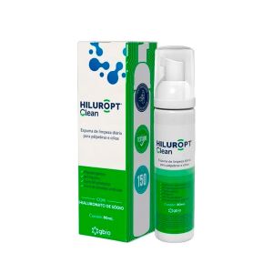 Espuma De Limpeza Diária Para Pálpebras E Cílios Gbio Hiluropt Clean 80ml