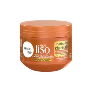 Máscara Capilar Salon Line Meu Liso Matizador Chocolate 300g
