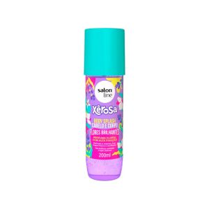 Body Splash Salon Line Xêrosa Flores Brilhantes Cabelo E Corpo 200ml