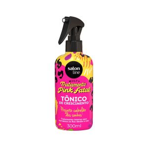 Tônico De Crescimento Capilar Salon Line Multy Tratamento Pink Fatal 300ml