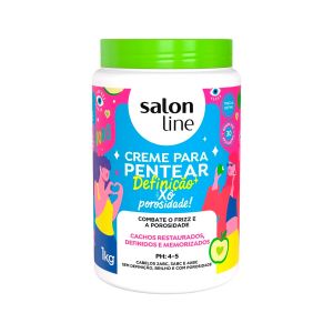 Creme Para Pentear Salon Line Definição Xô Porosidade 1kg
