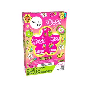 Kit Salon Line Xêrosa Vibes Pop Shampoo 300ml + Condicionador Multy 200ml