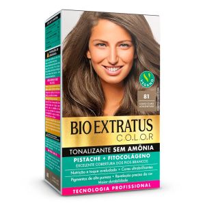 Tonalizante Bio Extratus Color 81 Louro Claro Acinzentado 135g