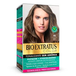Tonalizante Bio Extratus Color 70 Louro Médio 135g