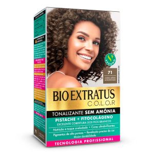 Tonalizante Bio Extratus Color 71 Louro Médio Acinzentado 135g