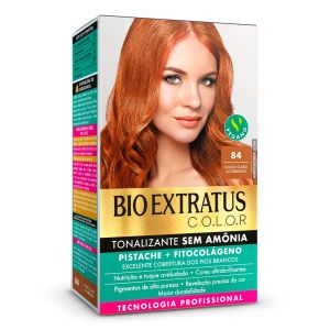 Tonalizante Bio Extratus Color 84 Louro Claro Acobreado 135g