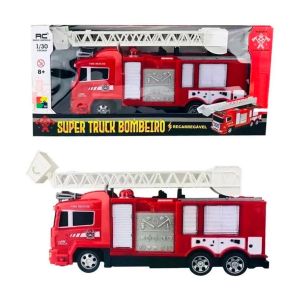 Caminhão De Controle Remoto Cks Super Truck Bombeiro